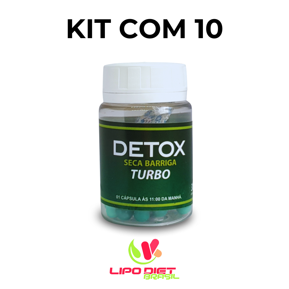 KIT 10 Detox Turbo