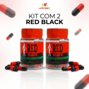 Kit 2 red black emagrecedor 30 caps