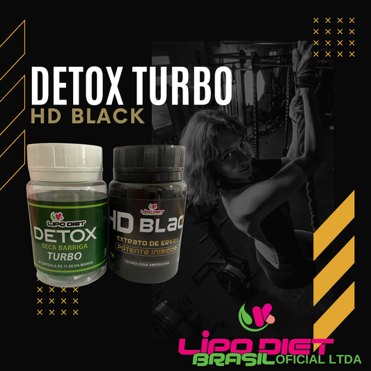 Detox Turbo y HD Negro