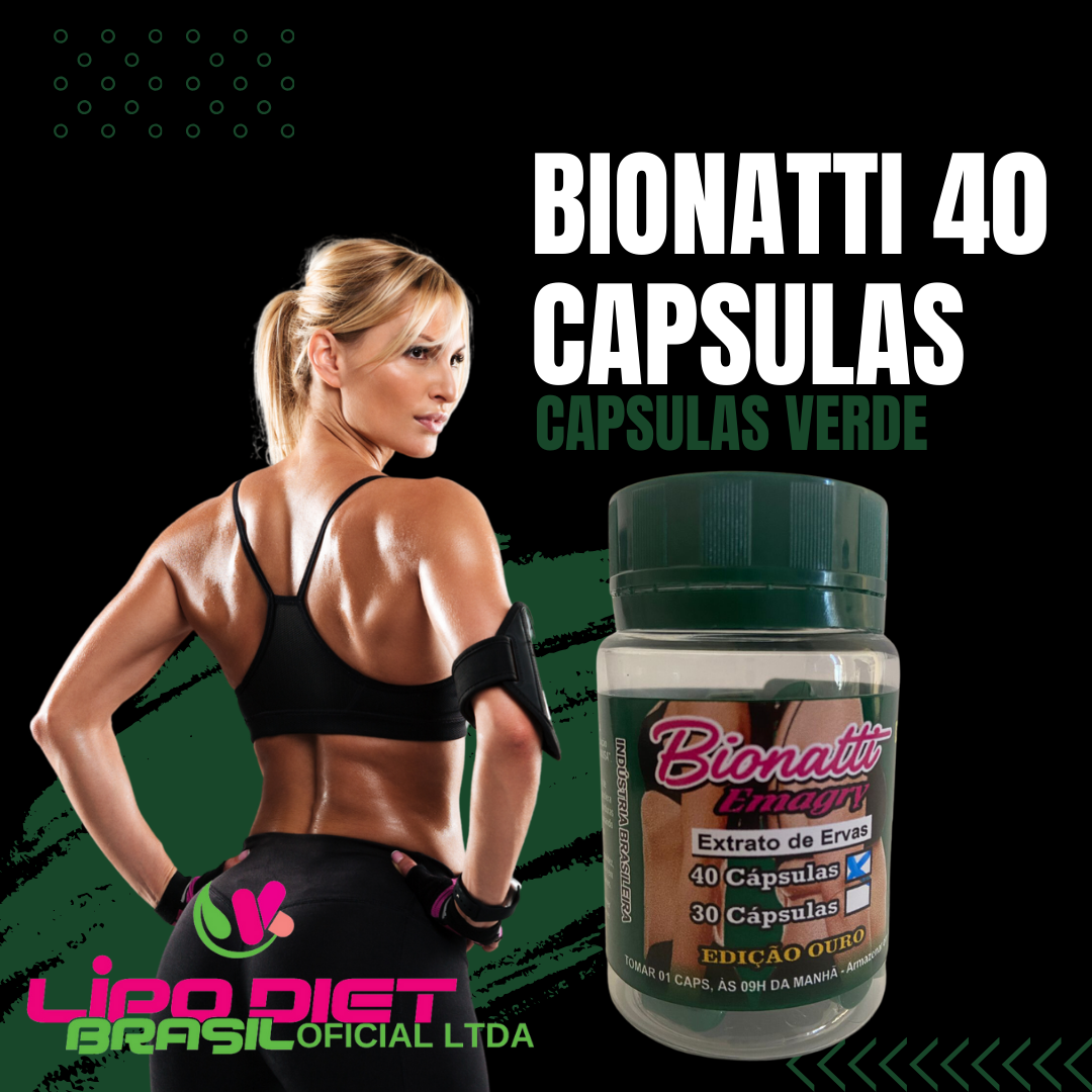 Bionatti 40 Cápsula Verde