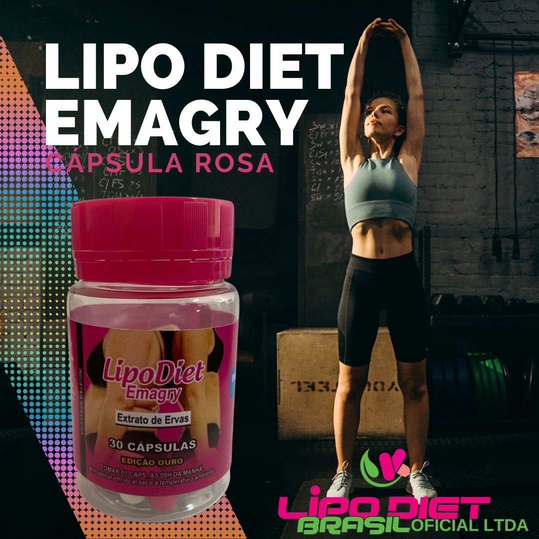 Lipo Diet Emagry Caps Rosa