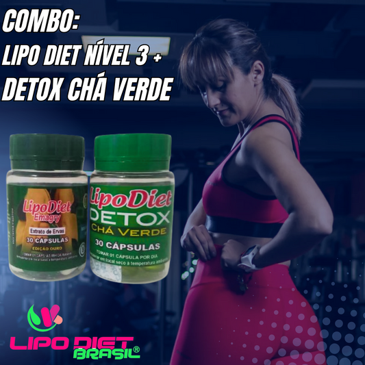 Combo: lipodieta nivel3 y detox con té verde