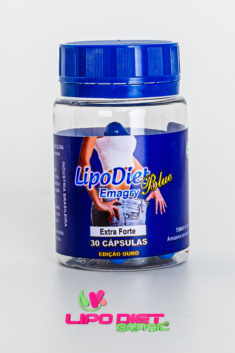 LipoDiet Blue caps azul