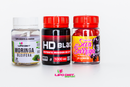 COMBO: MORINGA, HD BLACK 1000mg, SECA BARRIGA