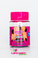 LipoDiet Cápsulas Bordô com Brancas