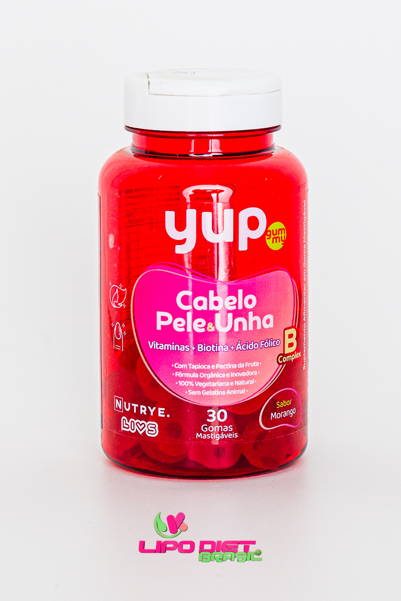 COLÁGENO LIPODIET GUMMY – Cabelo, Pele & Unha