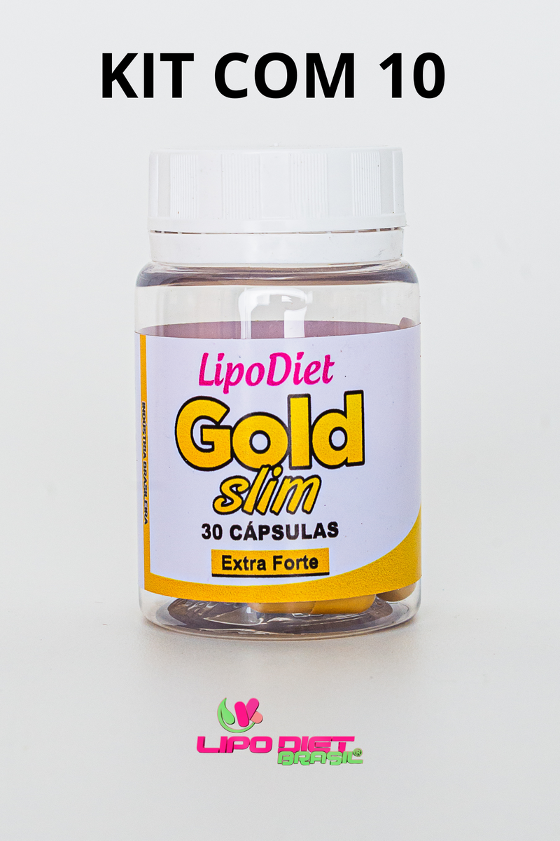 KIT 10 Lipo Diet - Gold Slim