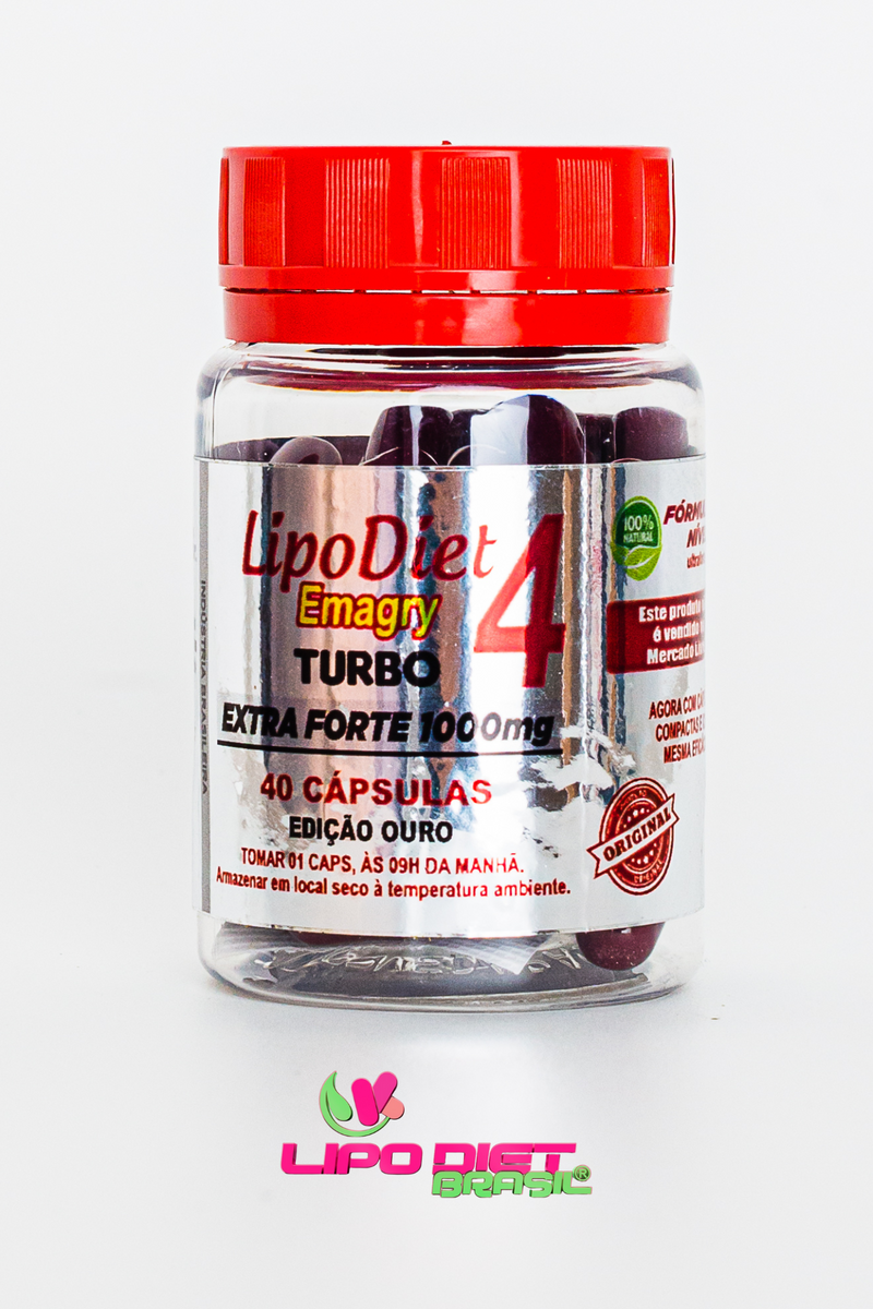 Lipo Diet Emagry Turbo Nível 4 extra forte 1000mg