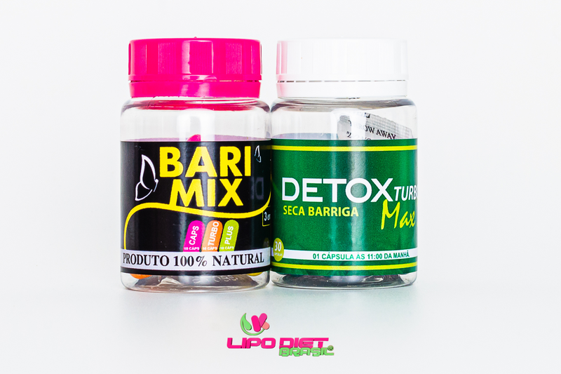 Detox Turbo &amp; Lipo Diet Emagry Cápsula Dorada
