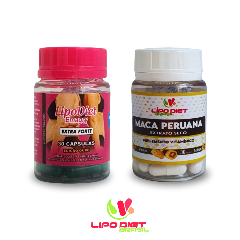 COMBO: LIPODIET CÁPSULAS VERDE + MACA PERUANA