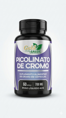 Picolinato de Cromo 700mg 60 Cápsulas