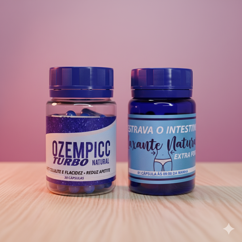 Combo: Destrava Intestino + Ozempicc Turbo