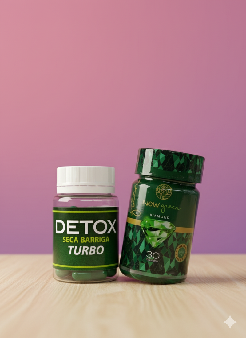 Combo : New Green Diamond + Detox turbo