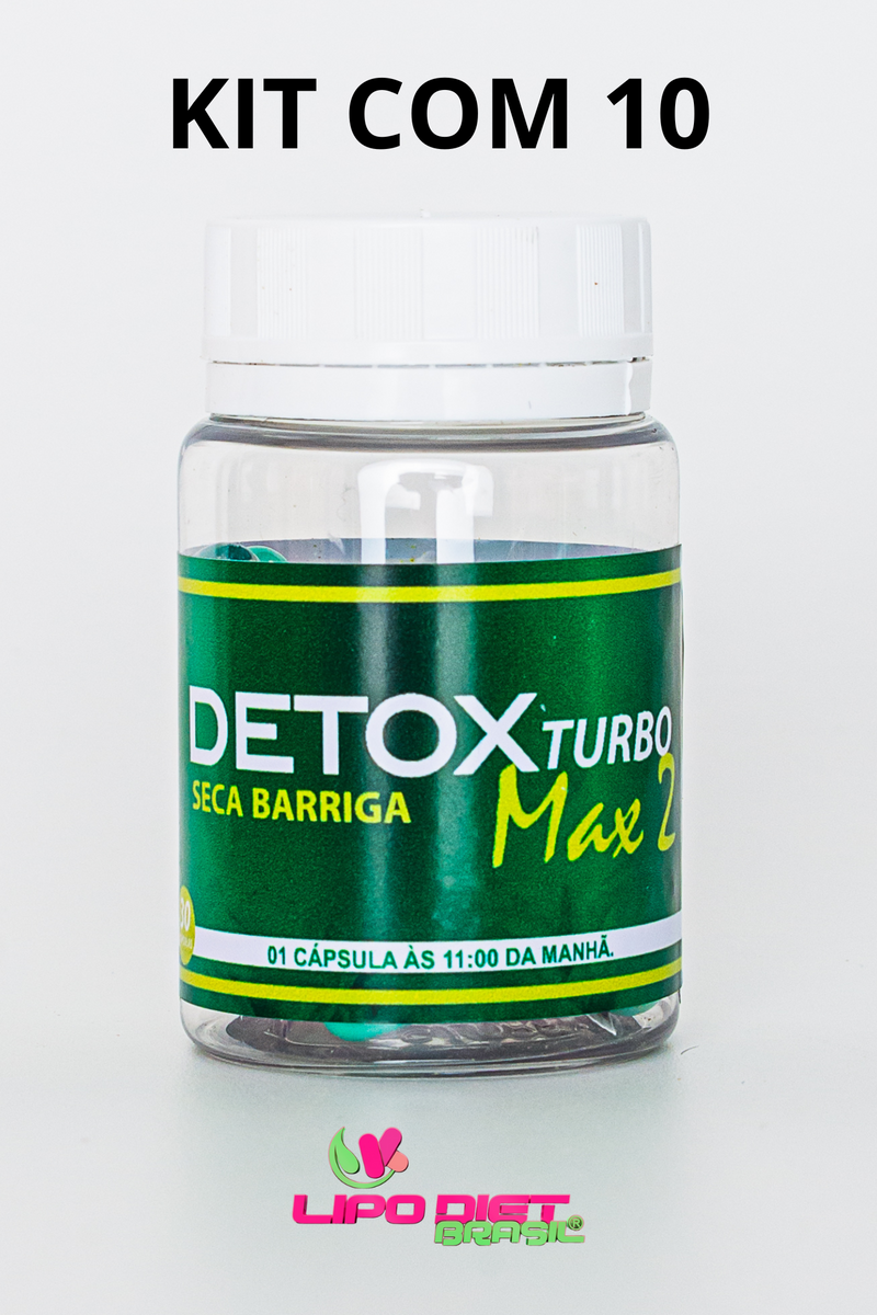 KIT 10 Detox Turbo Max 2