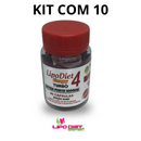 KIT COM 10 : Lipo Diet Emagry Turbo Nível 4 extra forte 1000mg