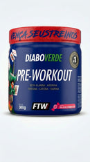 Diabo Verde pré treino - Sabor Framboesa