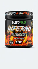 Diabo Verde pré treino - Sabor Tangerina