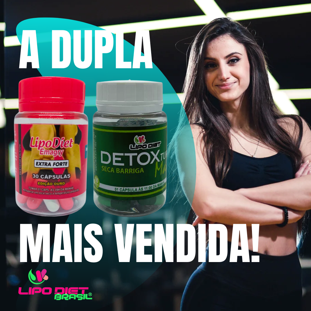 LipoDiet Caps. Rosa + Detox Turbo Max 2