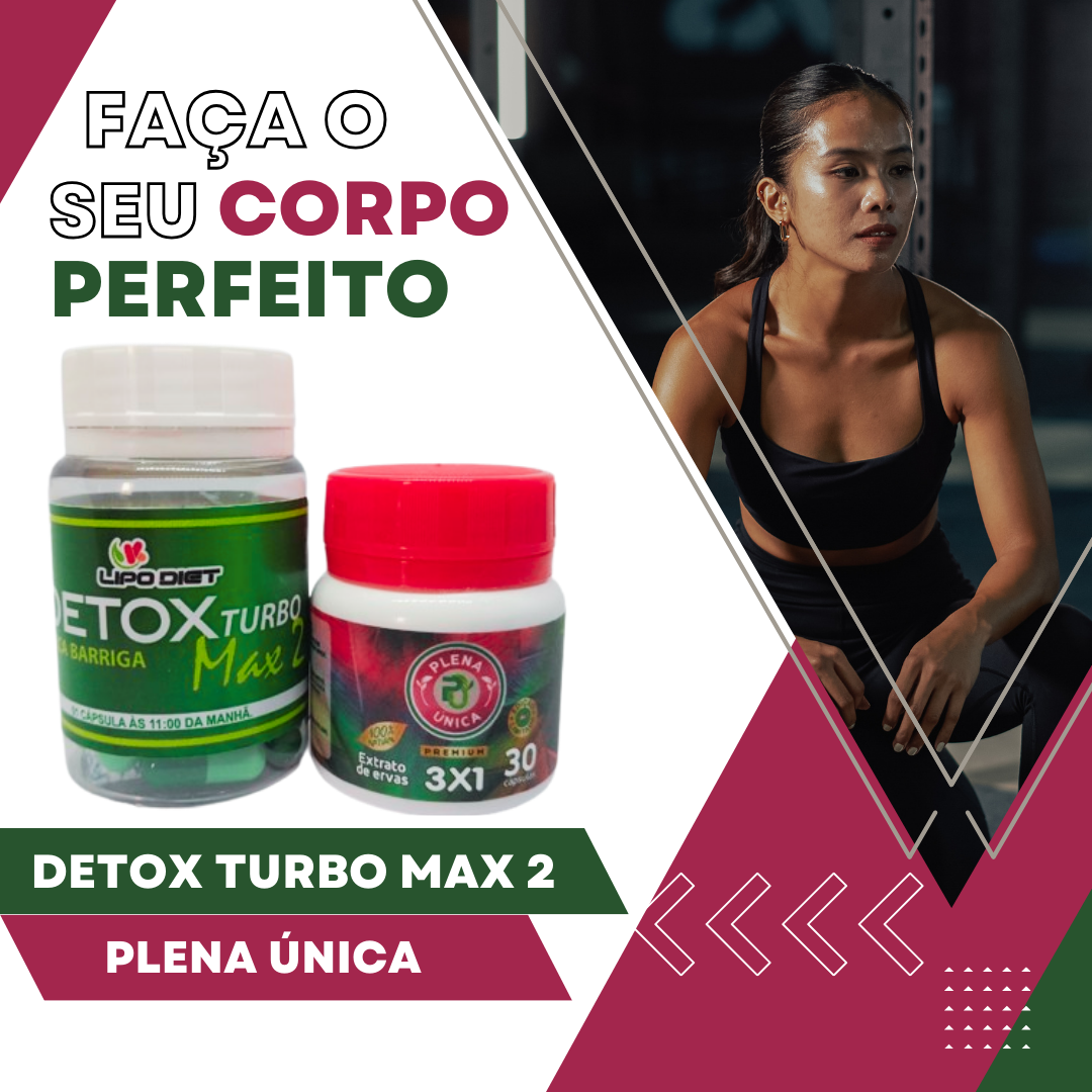 Detox Turbo Max 2 & Plena Única